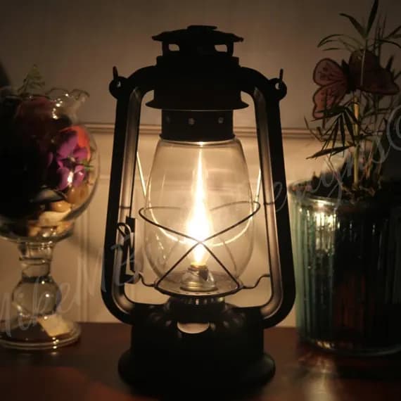 Kay Kraft Rustic Lantern Lamp thumbnailImage