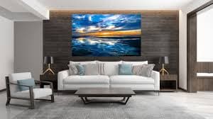 Aarong Abstract Canvas Wall Art backViewImage